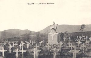 Plaine cimetière militaire