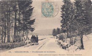 Traîneau - promenade en traîneau