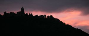 Haut Koenigsburg sunset 2