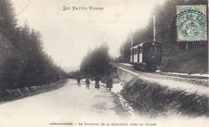 04 Col de la Schlucht le Collet tramway posted 1908