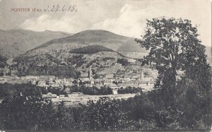 05 Munster facing towards Hohrod posted 1915