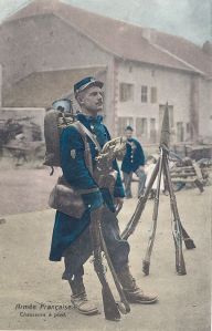 07a Chasseurs à pied posted Schlucht 1910