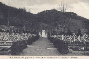 09   Munster cimetière posted 1925