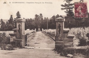 15 Wettstein cimetiere posted 1930