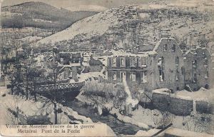 16d Metzeral pont de la Fecht postwar