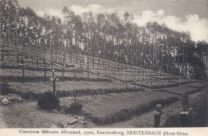 16e Breitenbach cimetière militaire allemand.