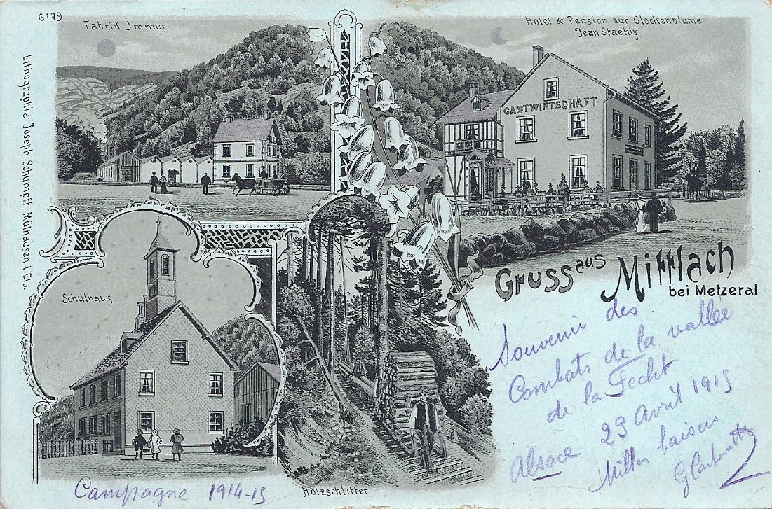 Tour de France, Stage 10: July 14th 2014.  A view through old&nbsp;postcards