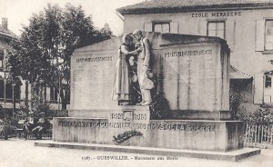 Guebwiller Monument aux Morts pre WW2