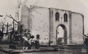 Illhausern église sinistrée